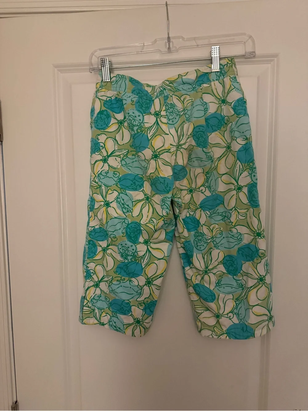 lilly pulitzer capris girls size 12